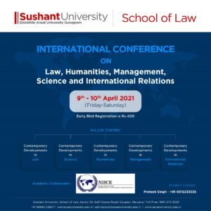 International Conference on Law, Humanities, Management, Science and International Relations Dates: 9-10 April 2021 (Friday-Saturday) - The Law Communicants