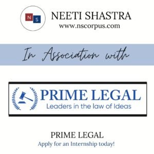 Internship Opportunity with Prime Legal by Neeti Shastra The Law Communicants