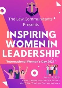 International Women's Day 2021- The Law Communicants