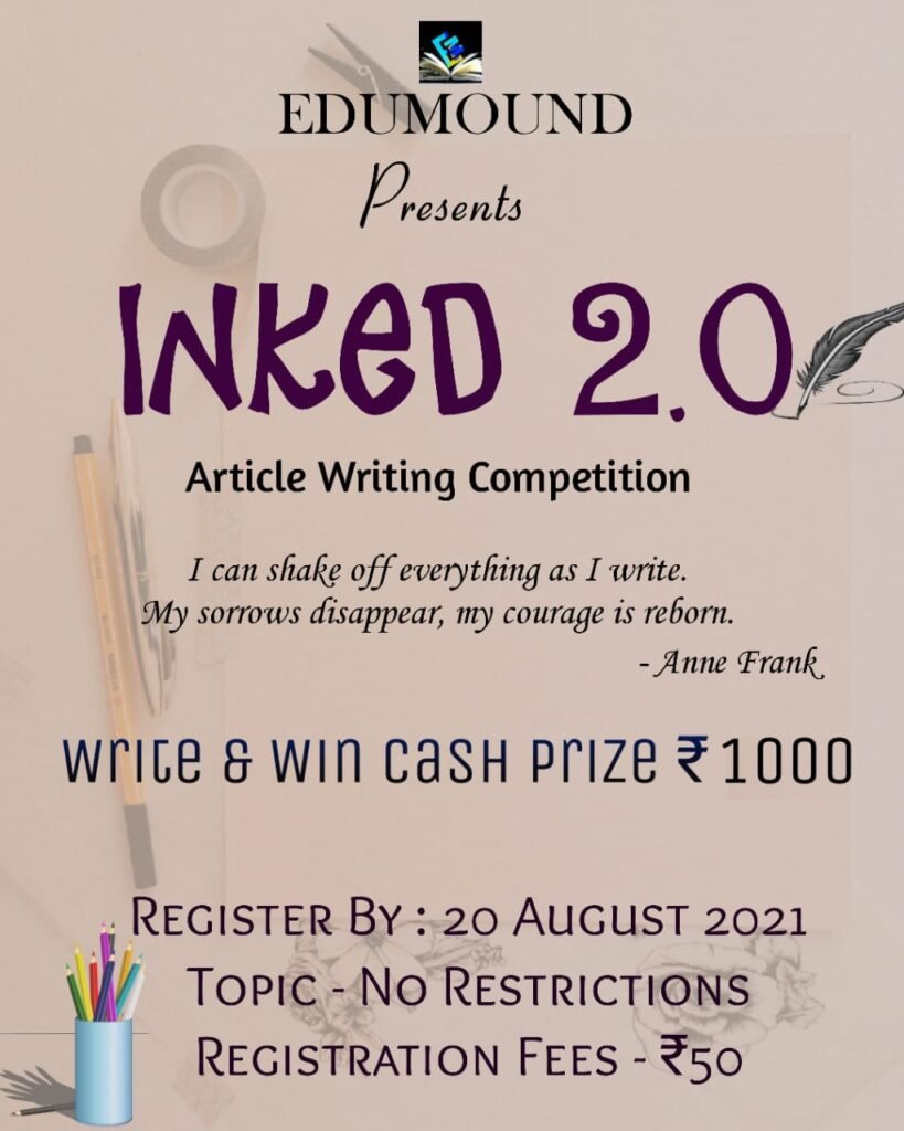 Call for Articles by EduMound: National Article Writing Competition