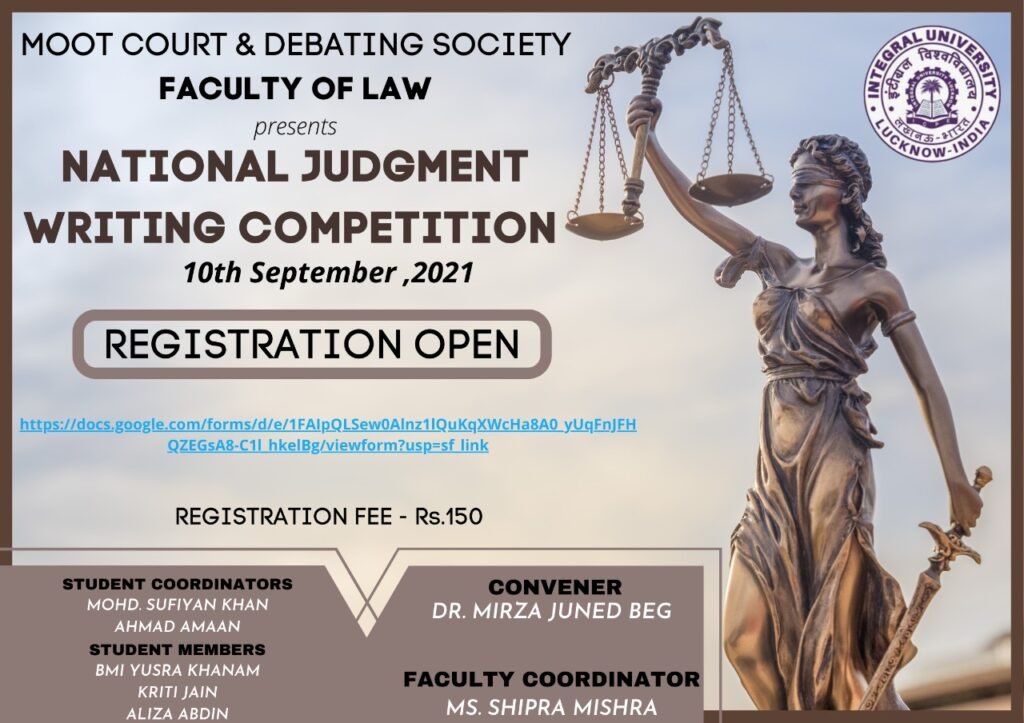 Online National Judgment Writing Competition - The Law Communicants