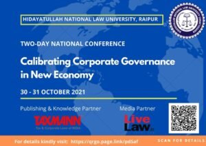 Two-Day National Conference on “Calibrating Corporate Governance in New Economy” - The Law Communicants