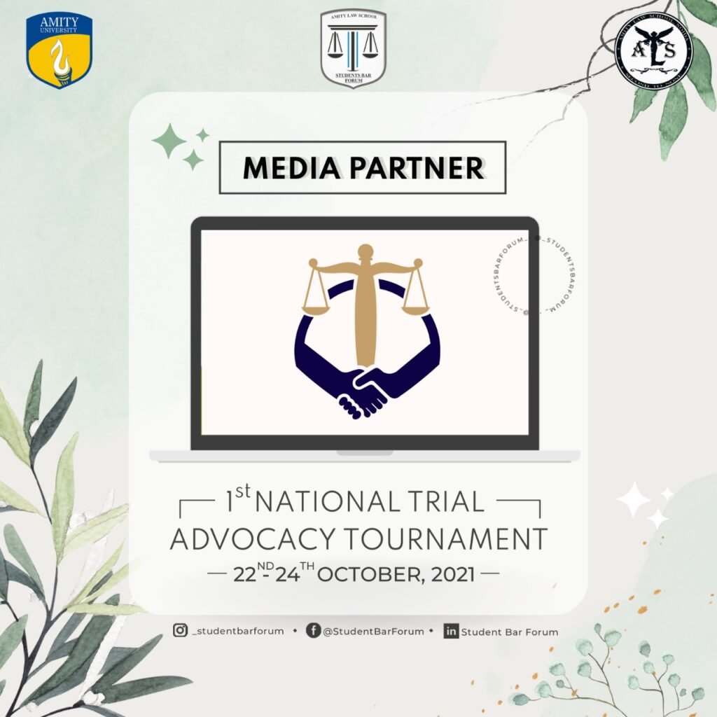 1st Amity National Trial Advocacy Tournament - The Law Communicants