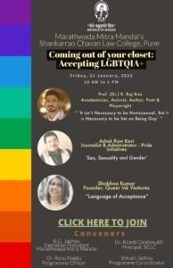 Coming out of your closet: Accepting LGBTQIA+ - The Law Communicants