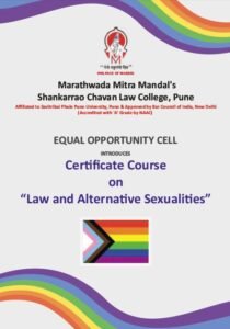 Certificate Course on Law and Alternative Sexualities - The Law Communicants
