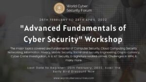 Advanced Fundamentals of Cyber Security Workshop - The Law Communicants
