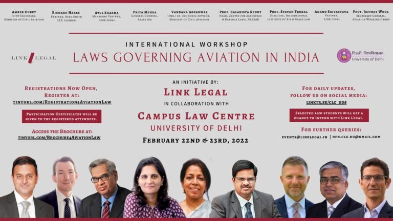 Workshop on Law Governing Aviation in India - The Law Communicants