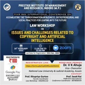 Webinar: Issue and Challenges related to Copyright and Artificial Intelligence - The Law Communicants