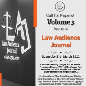 Call for Papers: Law Audience Journal - The Law Communicants