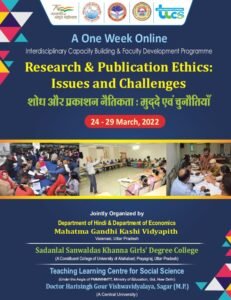 Research & Publication Ethics: Issues and Challenges - The Law Communicants