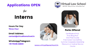 VLS Offers Online Internship to Law Students - the Law Communicants