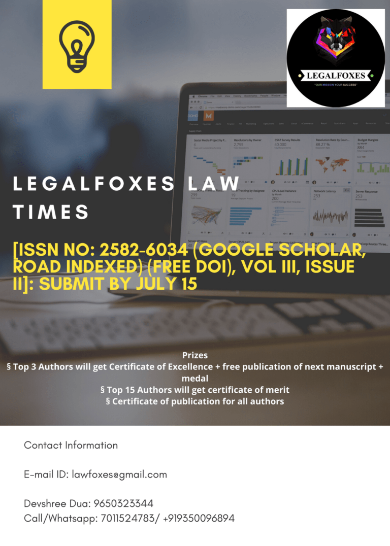 Legal Foxes Law Times: Cfp - The Law Communicants