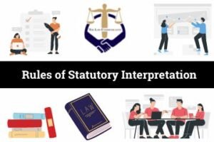 Rules of Statutory Interpretation