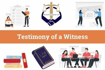 Testimony of a Witness
