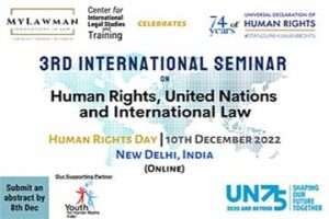 3rd-International-Seminar-on-Human-Rights-United-Nations-&-International-Law-by-MyLawman-The-Law-Communicants