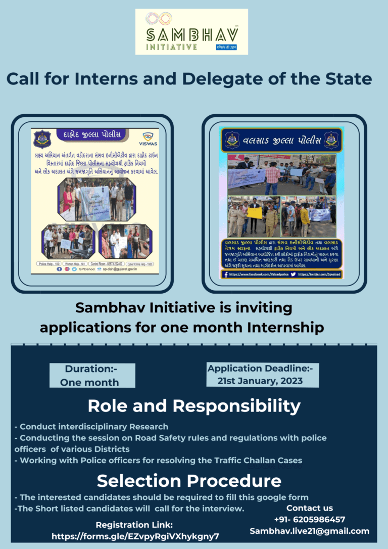 Sambhav Initiative Internship