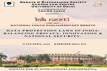 National-Youth-Parliamentary-Debate-on-Data-Protection-Laws-in-India-The-Law-Communicants