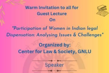Guest Lecture on Participation of Women