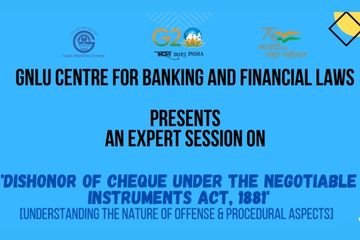 Expert Session on Dishonor of Cheque