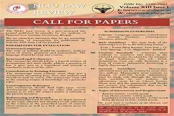 NLIU-Law-Review-Call-For-Papers-Volume-XIII-Issue-I-The-Law-Communicants