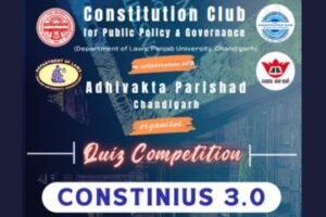 Constitution Club for Public Policy & Governance is organising a Quiz Competition CONSTINIUS 3.0