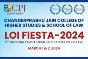 CPJ College of Higher Studies is organizing a National Moot Court Competition from March 1-2, 2024