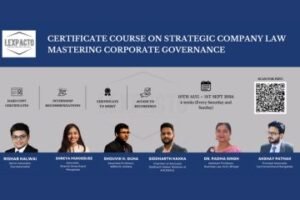 Certificate Course on Strategic Company Law Mastering Corporate Governance by Lexpacto