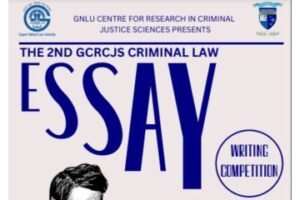 2nd GCRCJS Criminal Law Essay Writing Competition