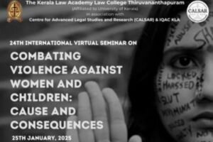 International seminar on Combating Violence against Women and Children Causes and Consequences by KLA