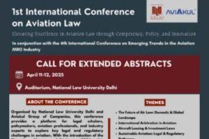 1st International Conference On Aviation Law