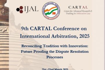 9th CARTAL Conference on International Arbitration (March 22 - 23, 2025)