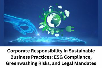 Corporate Responsibility in Sustainable Business Practices ESG Compliance, Greenwashing Risks, and Legal Mandates