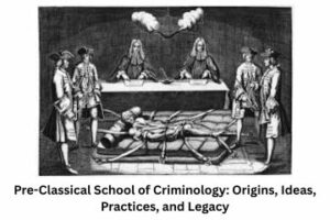 Pre-Classical School of Criminology Origins, Ideas, Practices, and Legacy