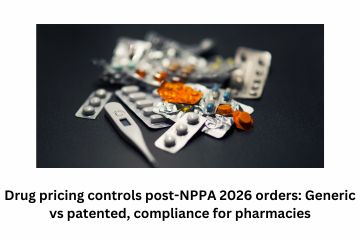Drug pricing controls post-NPPA 2026 orders: Generic vs patented, compliance for pharmacies