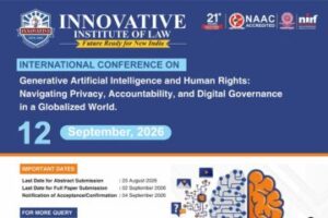 International Conference on Generative Artificial Intelligence and Human Rights Navigating Privacy, Accountability, and Digital Governance in a Globalized World