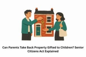 Can Parents Take Back Property Gifted to Children Senior Citizens Act Explained