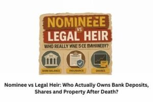 Nominee vs Legal Heir Who Actually Owns Bank Deposits, Shares and Property After Death