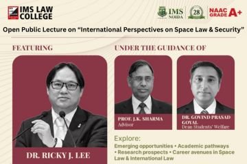 Open Public Lecture on “International Perspectives on Space Law & Security”